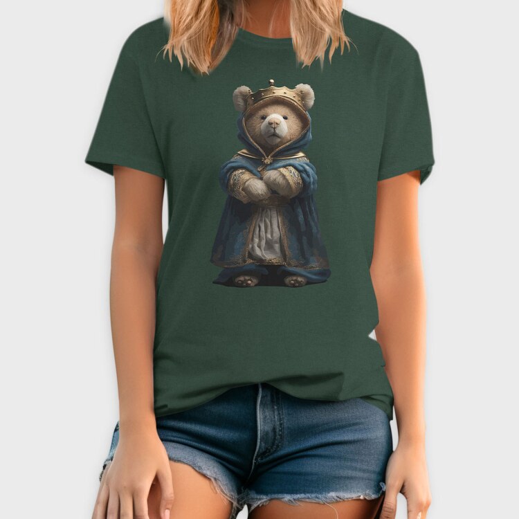 Regal Teddy Bear, Unisex Men's T-Shirt