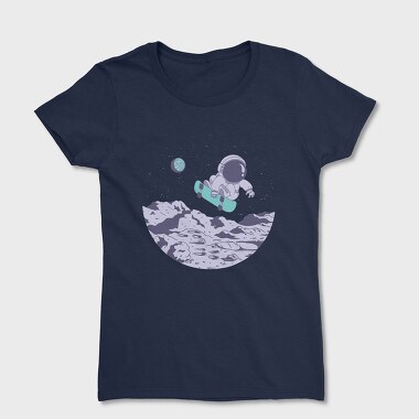 Skater Astronaut, Women's T-Shirt