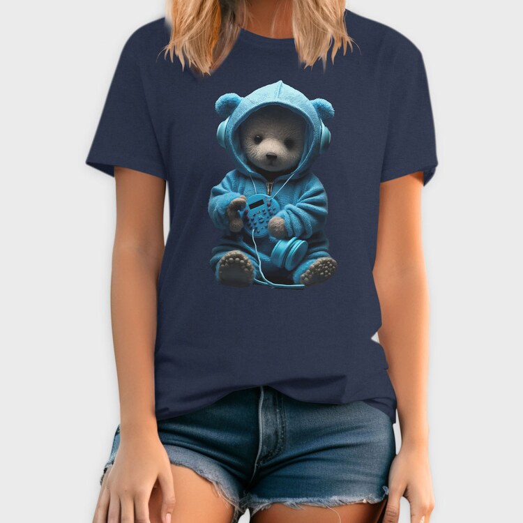 Cute Teddy Bear, Унисекс Мъжка Тениска