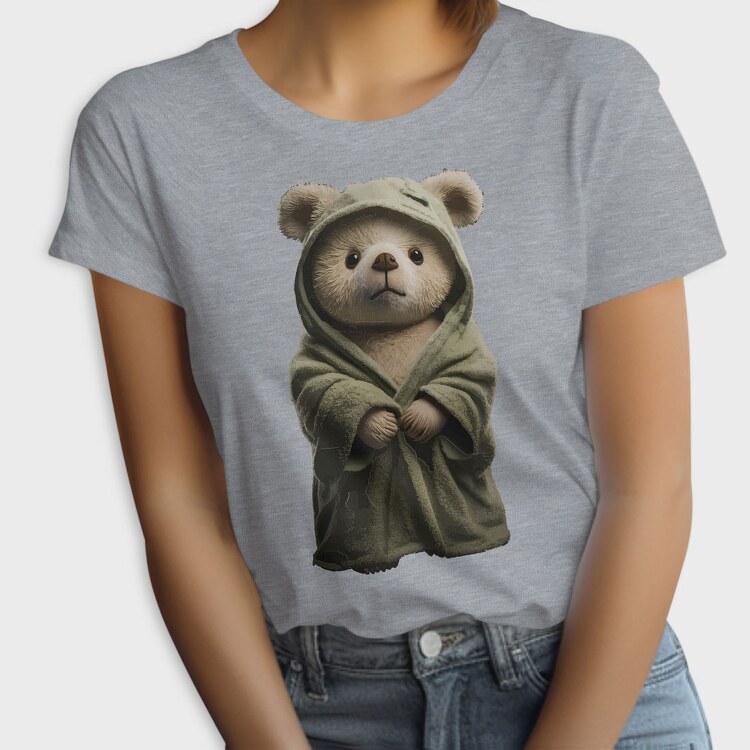 Teddy Bear Robe, Women's T-Shirt