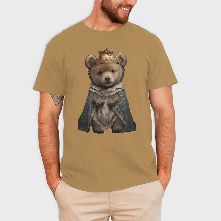 Royal Teddy, Unisex Men's T-Shirt