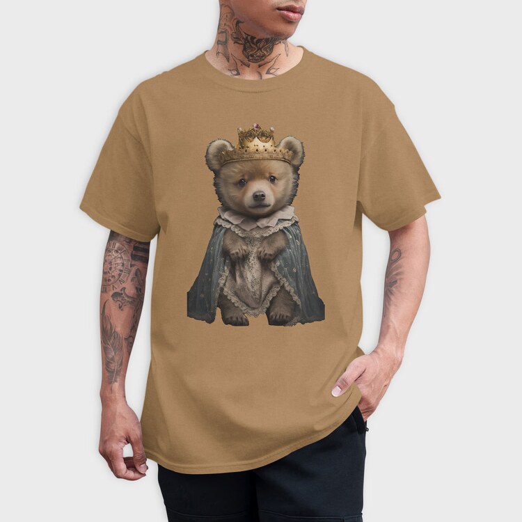 Royal Teddy, Unisex Men's T-Shirt