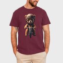 Teddy Bear Bike, Unisex Men's T-Shirt