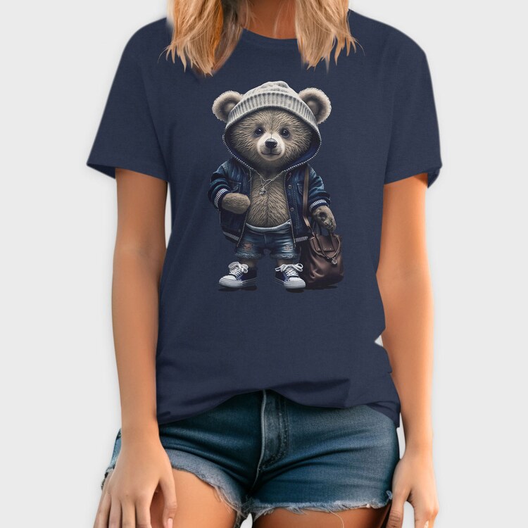 School Teddy Bear, Unisex Men's T-Shirt