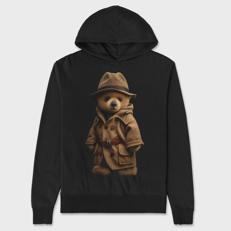 Detective Teddy, Унисекс Мъжко Суичър