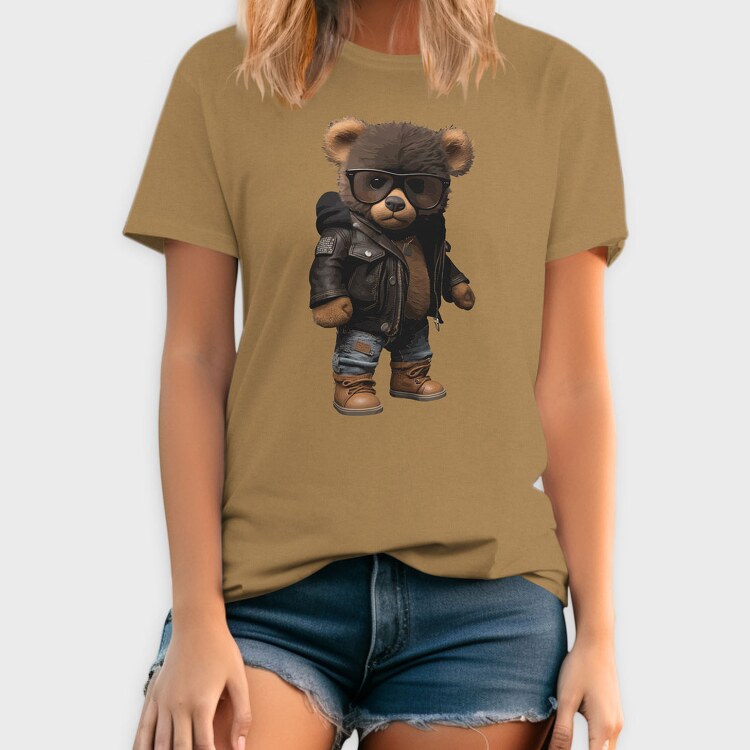Teddy Bear With Glasses, Unisex Men's T-Shirt