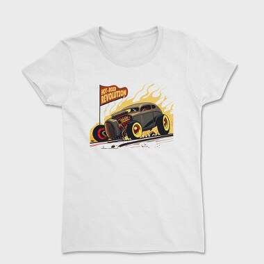 Hotroad Revolution Car Comic, Women's T-Shirt