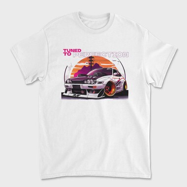 Унисекс Мъжка Тениска, Japan Car Retro