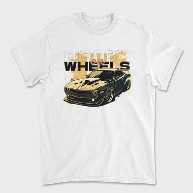 Muscle Car Vintage, Unisex Men's T-Shirt