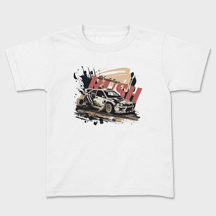 Rally Race Car, Детска Тениска