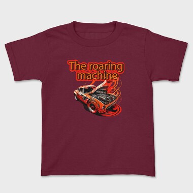 Sports Car Revving Engine, Kids' T-Shirt