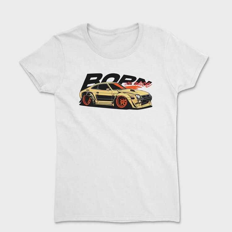 Supercar Racing Car Born to Race, Women's T-Shirt