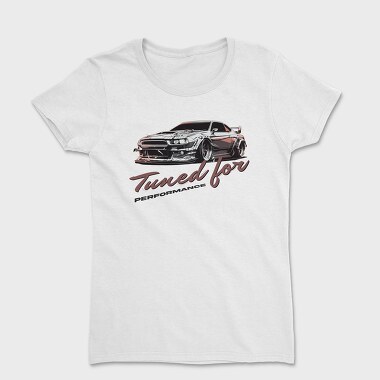 Tuned for Performance Personalized Car, Women's T-Shirt