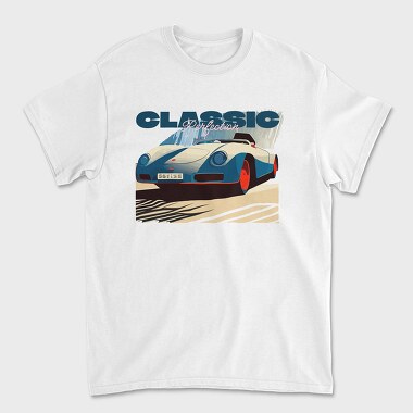 Vintage Auto Front View Classic Perfection, Unisex Men's T-Shirt