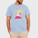 Vintage Car Driving Coastal Road, Kids' T-Shirt