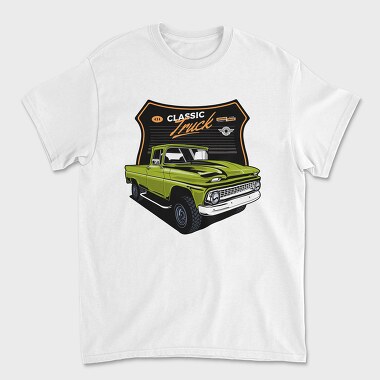 Unisex Men's T-Shirt, 1963 chevrolet k 10 4x4