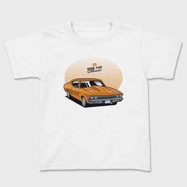 1968 Chevrolet Chevelle SS396 Hardtop Coupe, Kids' T-Shirt