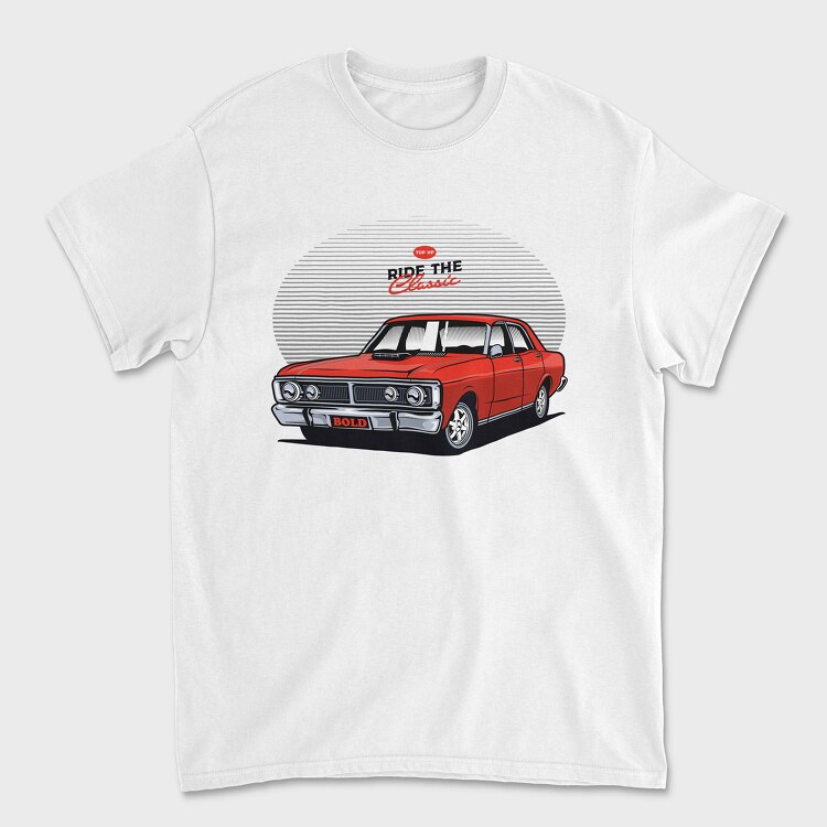 1971 Ford Falcon XY GT HO, Унисекс Мъжка Тениска