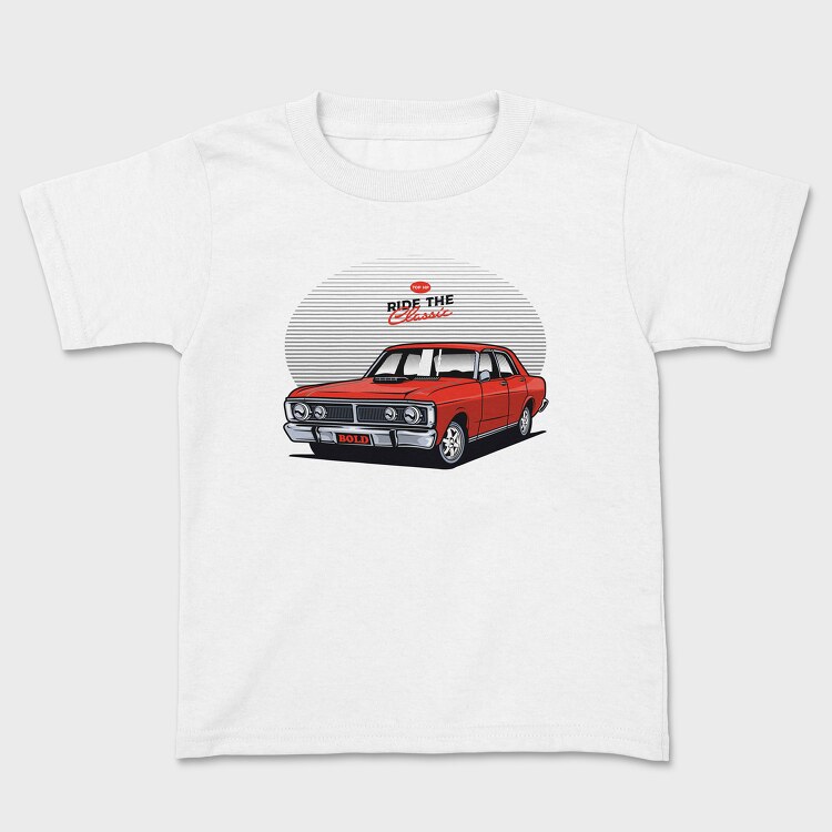 1971 Ford Falcon XY GT HO, Kids' T-Shirt