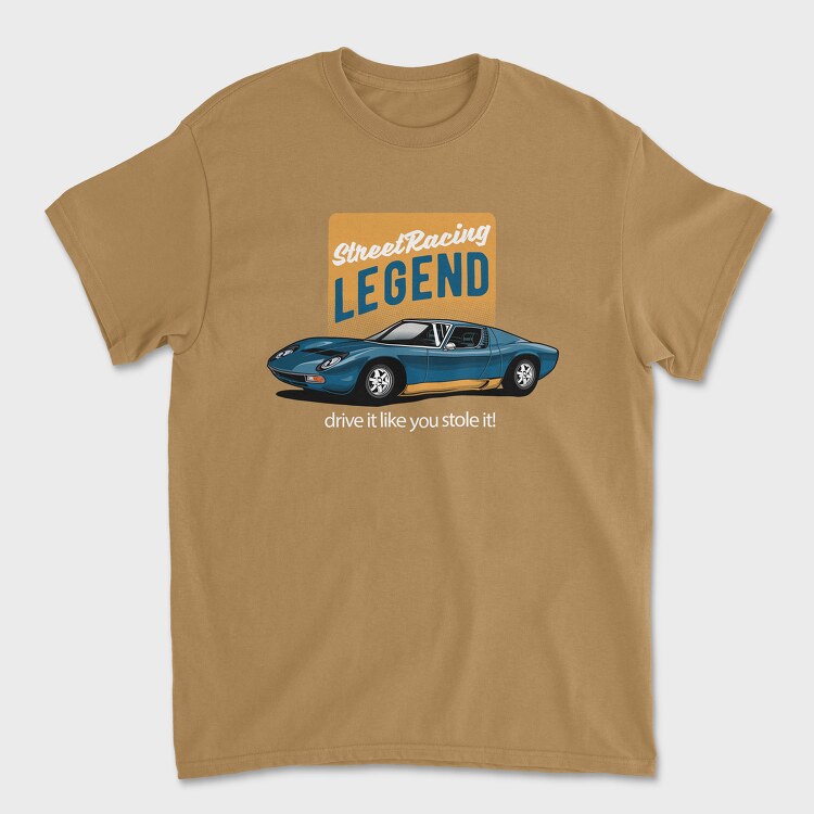 1971 Lamborghini Miura SV 12, Unisex Men's T-Shirt
