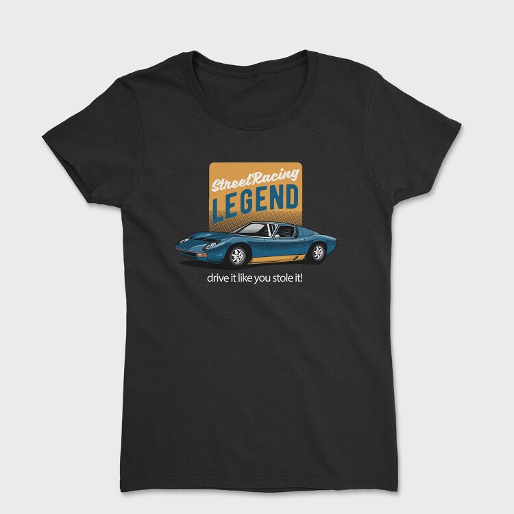 1971 Lamborghini Miura SV 12, Women's T-Shirt