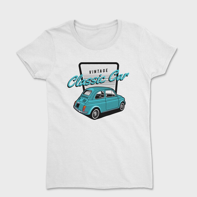 1975 Fiat 500, Women's T-Shirt