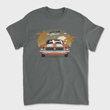 Unisex Men's T-Shirt, Ford Mustang(generation 1)