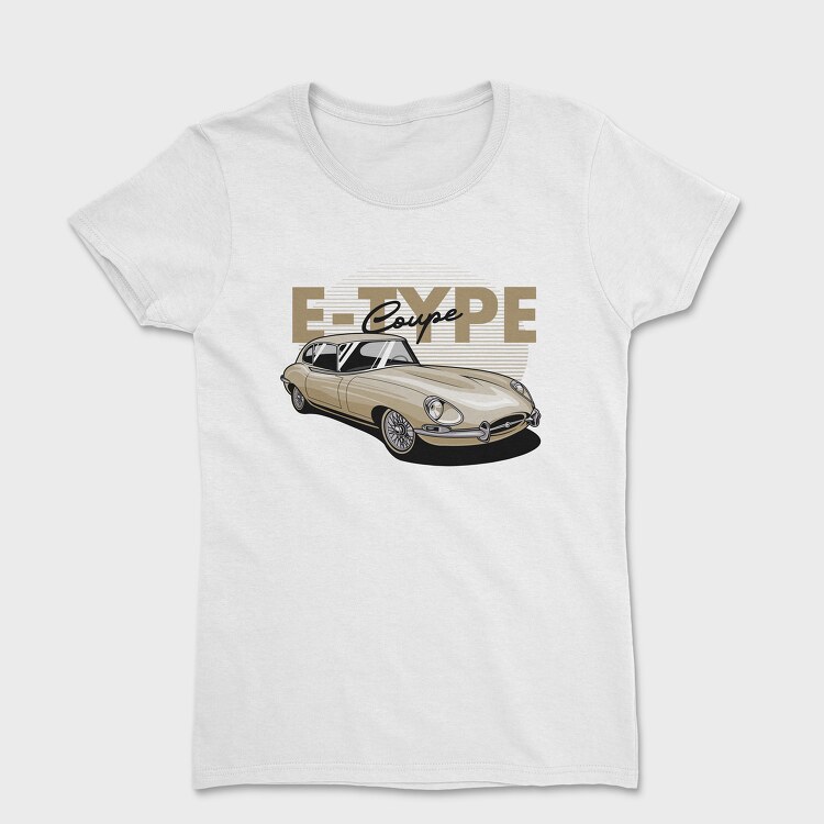 Jaguar E Type Coupe, Дамска Тениска