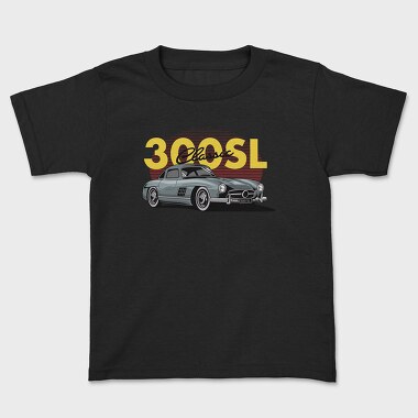 Kids' T-Shirt, Mercedes Benz 300SL Gullwing