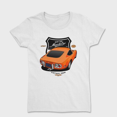 Toyota 2000GT rear, Women's T-Shirt