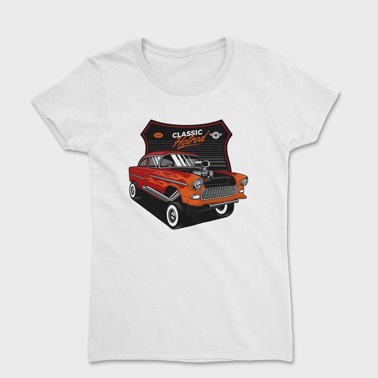 Custom Hotrod 12, Дамска Тениска