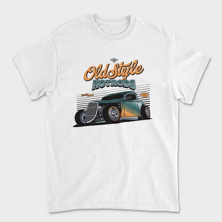 Hotrod 6, Унисекс Мъжка Тениска