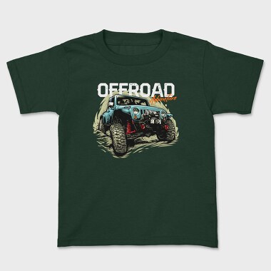 Adventure Offroad Jeep, Kids' T-Shirt