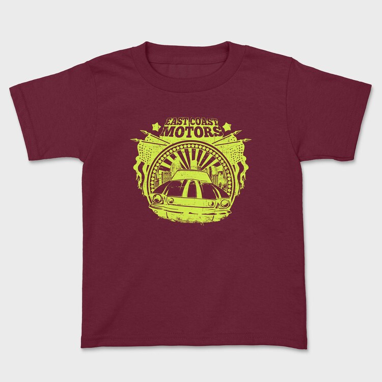 East Coast Motors, Kids' T-Shirt