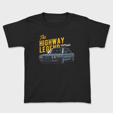 Highway Legend Bmw, Kids' T-Shirt