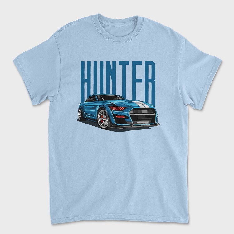 Hunter Mustang, Unisex Men's T-Shirt
