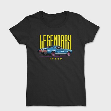 Legendary Speed Mustang, Women's T-Shirt