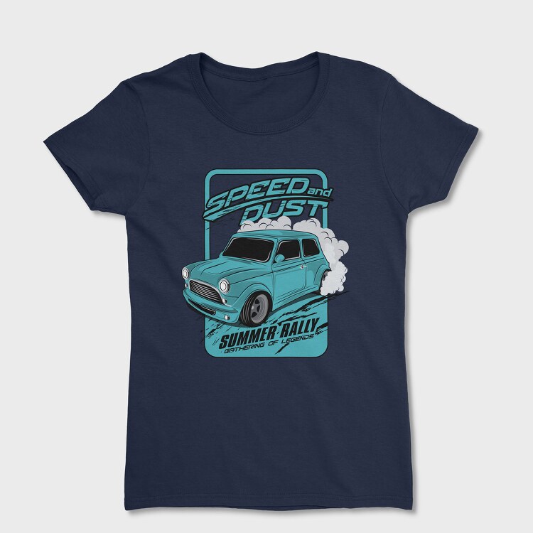 Speed and Dust Mini, Women's T-Shirt