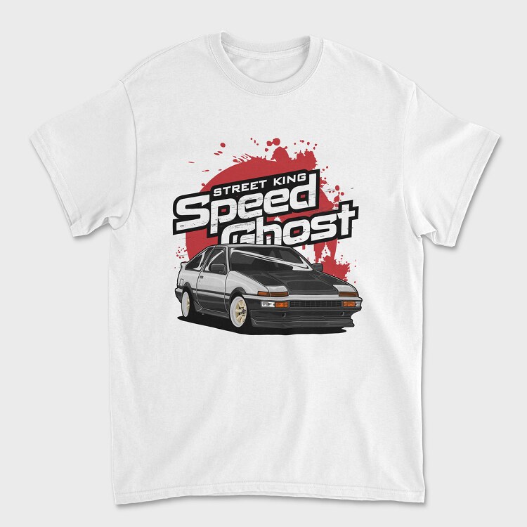 Speed Shost Street King, Unisex Men's T-Shirt