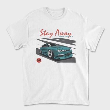 Stay Away Silva, Unisex Men's T-Shirt