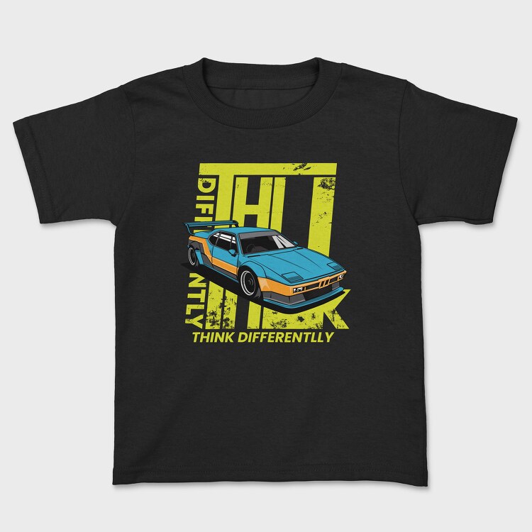 Think Differently Race Car, Детска Тениска
