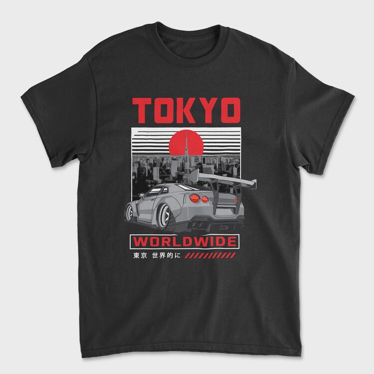 Унисекс Мъжка Тениска, Tokyp Worldwide Gtr