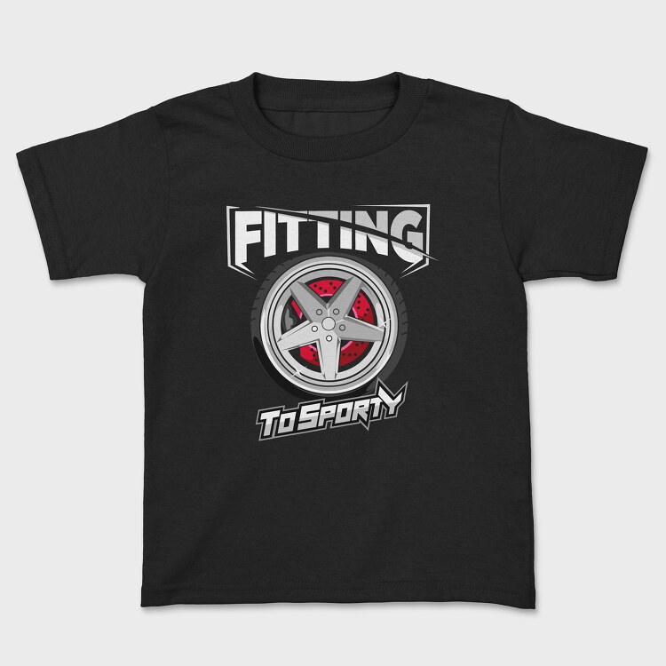 Tosporty King Rim, Kids' T-Shirt