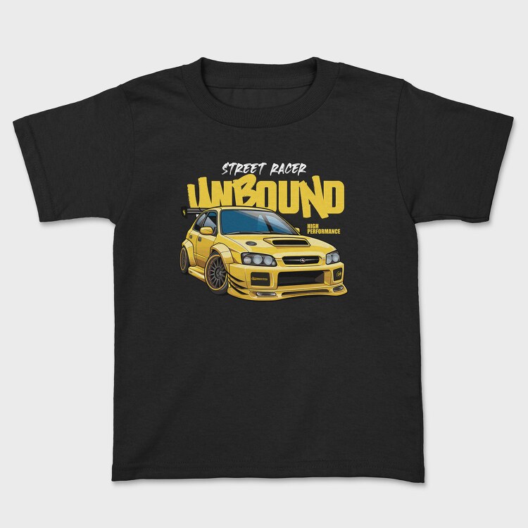 Unbound Subaru Yellow, Детска Тениска