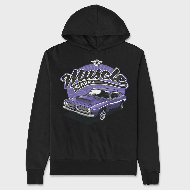 1968 plymouth barracuda, Unisex Men's Hoodie