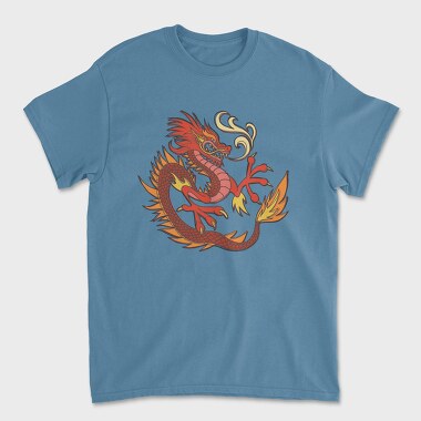 Unisex Men's T-Shirt, Dragon