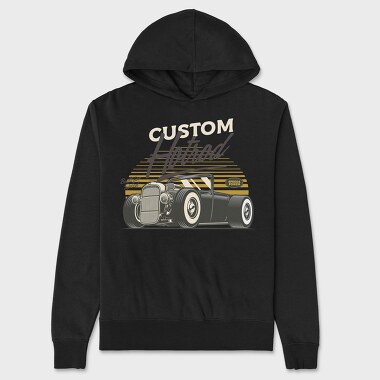 Custom Hotrod 4, Unisex Men's Hoodie