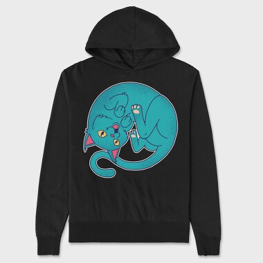 Cat, Unisex Men's Hoodie
