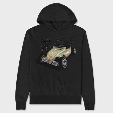 Hotrod 10, Unisex Men's Hoodie