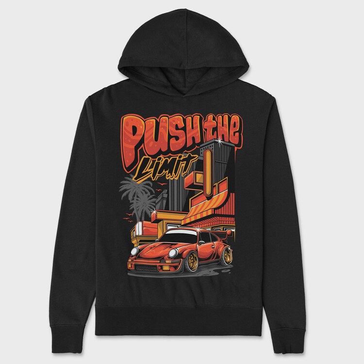 Push the Limit Porsche, Унисекс Мъжко Суичър